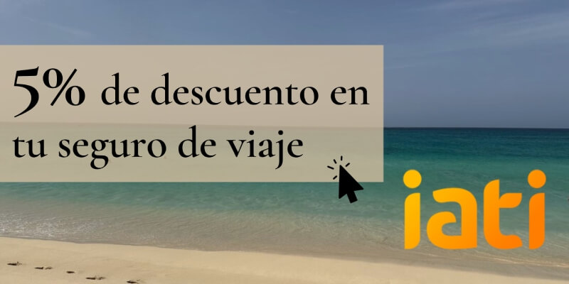 5% de descuento en tu seguro de viajes Iati